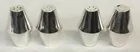 2 Pr. Gio Ponti Sterling Salt & Pepper Shakers