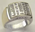 14K Men's Diamond Ring