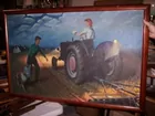 JOHN CLYMER SIGNED OIL PAINTING