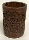 Chinese Carved Bamboo Brush Pot