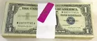 100 $1 Silver Certificates