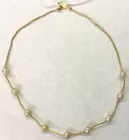 18K Gold & Pearl Intertwined Chain