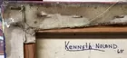 Painting Sgd. Kenneth Noland '65; Signature
