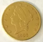 1906-S Liberty Head $20 Gold Coin