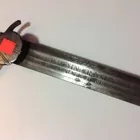108)Early Sword w/engraving on blade