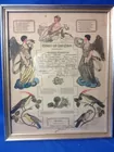 111) 1802 Pa. hand colored Fraktur