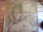 133)1844 Wall Map of Maine