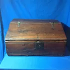 138) Eng. Jacobean Elmwd. Bible box