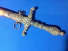180)C.W. Medical Staff Sword.