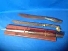 265) Early knives & Cane Dagger