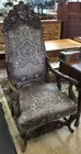 Ornately Carved Throne Chair