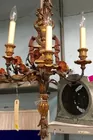 7 Matching Antq. 3-Light Wall Sconces