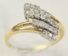 14K Diamond Ring