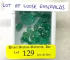 Lot: Loose Emeralds