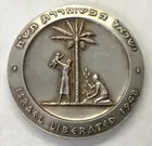Heavy Sterling ISRAEL LIBERATED 1948 Medal
