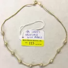 18K Necklace w/Pearls