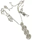 14K White Gold & Diamond HEART BEAT Necklace