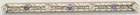Antq. Platinum Diamond Sapphire Pin