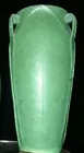 Grueby Three Fold Art Pottery Vase