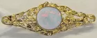 14K Antique Opal Pin