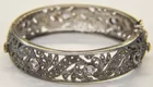 Sterling & Marcasite Amethyst Bracelet