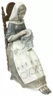 Lladro Figurine, Woman Embroidering