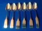 #8 (6) coin silver spoons
