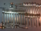 #40 (32) pcs. Sterling Flatware