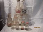 milk bottles