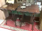Pair Spool leg tables