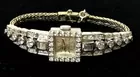 Vintage Rolex 18k Gold & Diamond Precision Watch