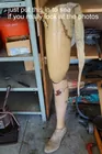 OLD PROSTHETIC LEG