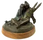 Kenneth Ottinger (b.1945) Native American Bronze