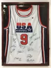 Autographed 1992 U. S. Olympic Basketball Jersey