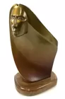 Larry Yazzie 20th C. ' Always Look Twice' Bronze