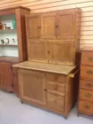 Oak Hoosier Cabinet