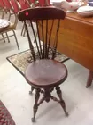 Piano Stool w/back