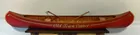 8' Salesman Sample Old Town Wood Canvas Canoe