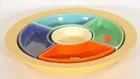 Fiesta divided relish tray
