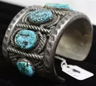 Southwest Indian Silver Bracelet