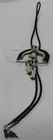 Southwest Indian Silver Bolo Tie