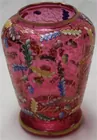 A Cranberry Glass Vase