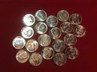 10) Roll B.U. 1964 Kennedy halves