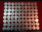 2 Rolls 90% Washington Quarters