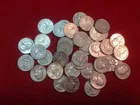 25) $10. 90% Washington Quarters