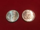 27) (2) Mint St. 1925 Stone Mt. Halves
