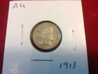 99) 1913 Barber Dime AU