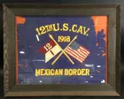1918 12th Us Cavalry Mexican Boarder Flag