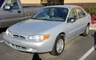 Silver 2000 Ford Escort SE