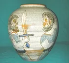 Scandinavian Pottery Signed Kargard